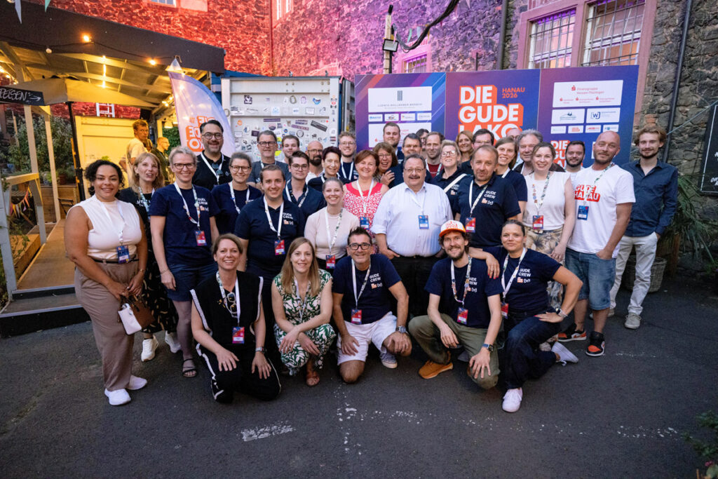 Die Mitglieder der WJ Hanau-Gelnhausen-Schlüchtern auf dem WJ Sommerfest im Rahmen der GUDE LAKO