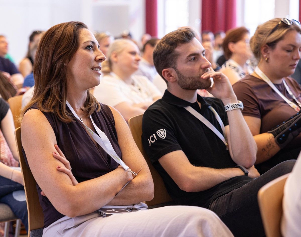 Isabelle Hemsley zu Gast auf dem Konferenzempfang