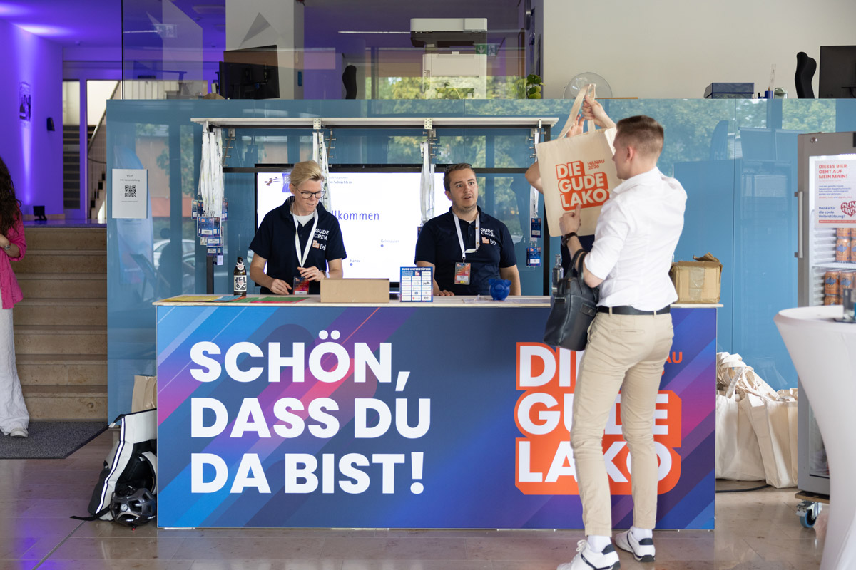 Check-In in der IHK